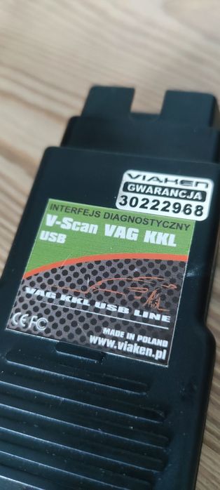 Interfejs Diagnostyczny V-Scan VAG KKL USB (Viaken) OBD2