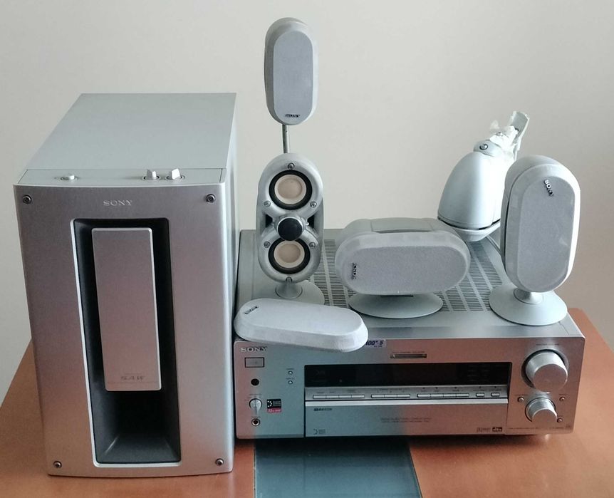 Sony Sistema Home Theater composto por STR-DB840+SA-WMS7+SA-VE835ED