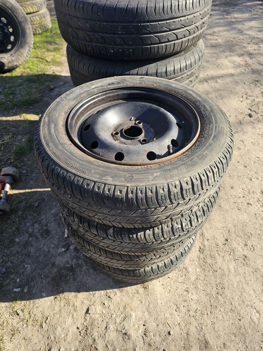 Koła felgi stalowe 13" et15 opony letnie Michelin 155/70R13