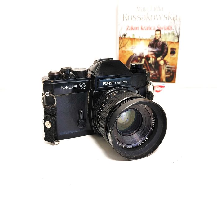 Lustrzanka Analogowa Porst M-CE - Chinon CE II Memotron - Lens 28 mm