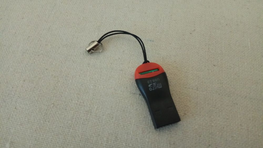 Картридер для чтения и записи карт Micro SD (SDHC) USB 2.0