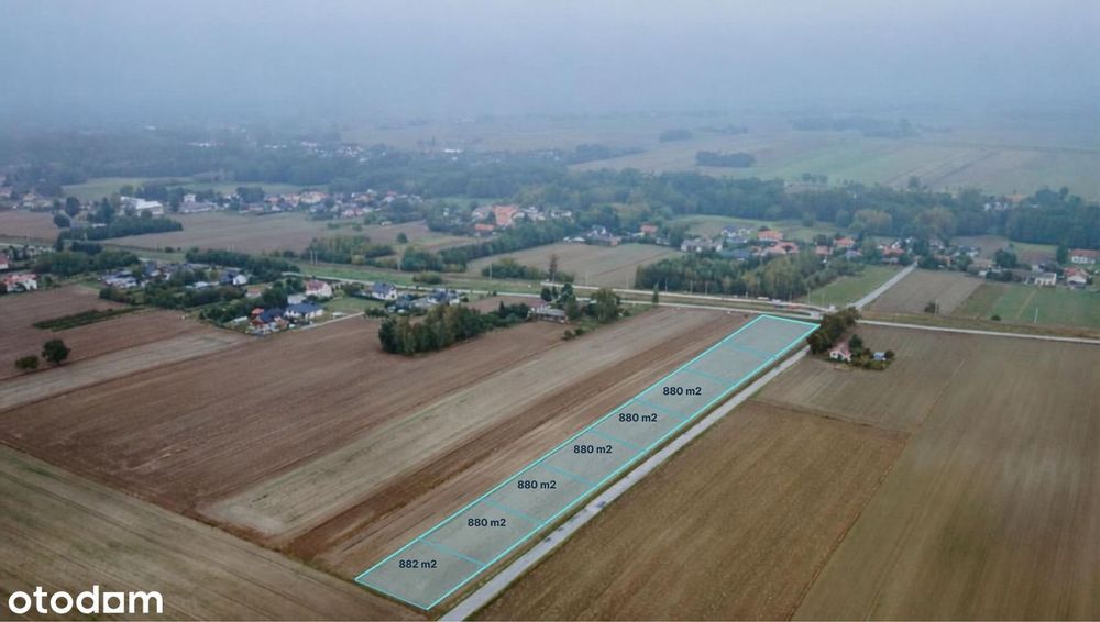 Działka budowlana 8,8 ar, ul. Legionowa