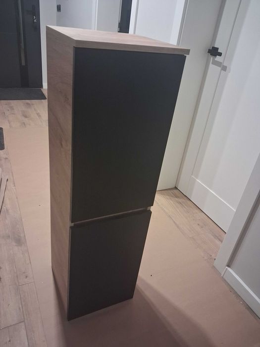 Szafka słupek wiszący 120x35