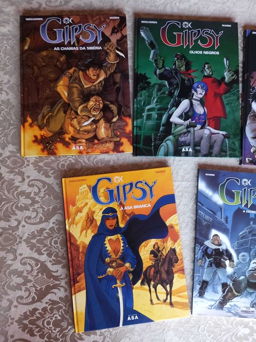 Coleção completa: Gipsy por Thierry Smolderen e pelo desenhador Enrico Marini