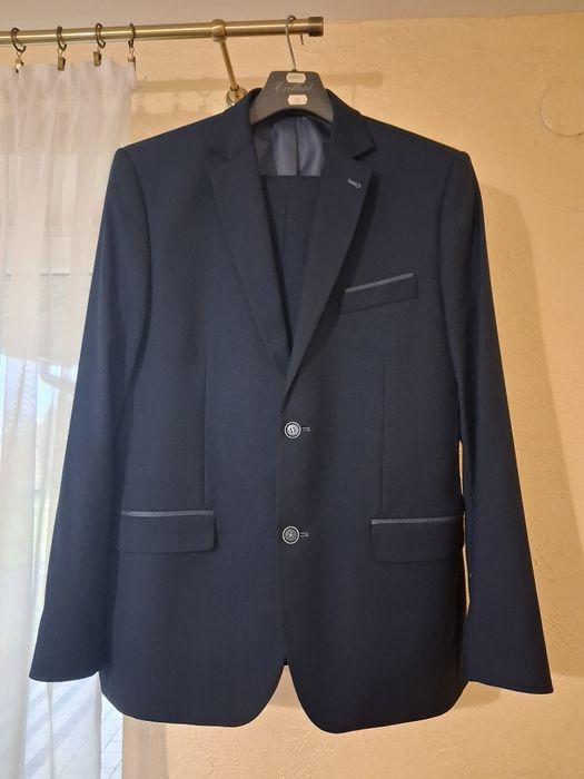 Garnitur męski młodzieżowy.Studniówka.Rozmiar 188/52