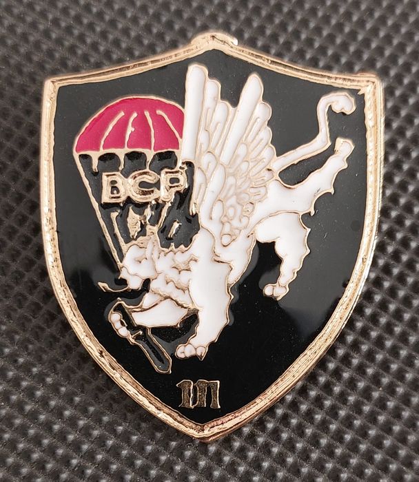 Crachá, pin,companhia de Páraquedistas