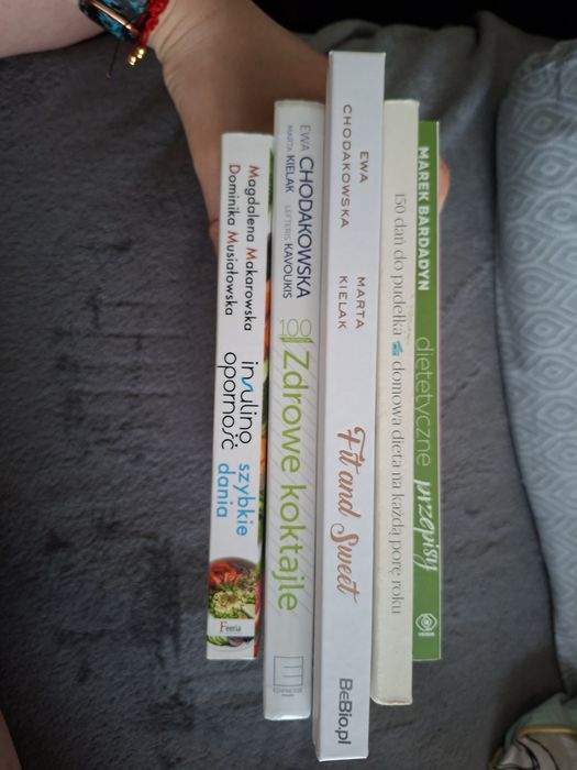 Książki dieta/ fit