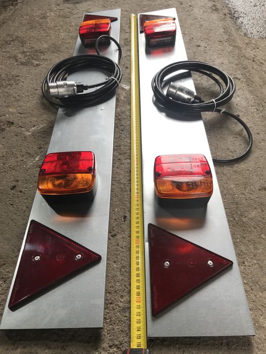 Placas para reboque atrelado