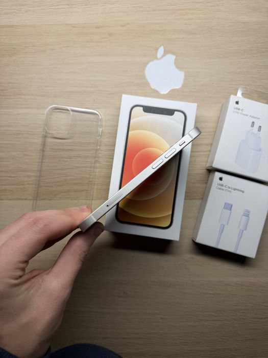 iPhone 12 mini 64gb biały bateria 100% komplet