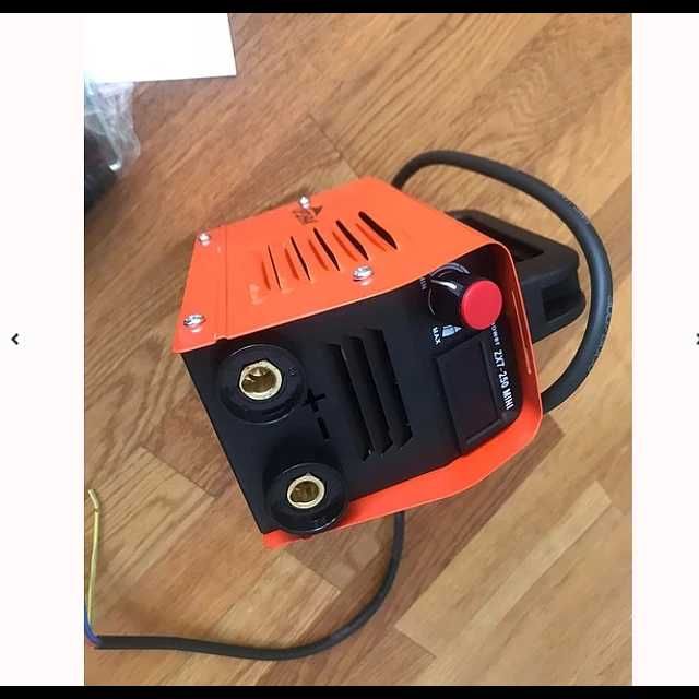 F1310 Máquina soldar 250A capacete escurecimento automático e cabos