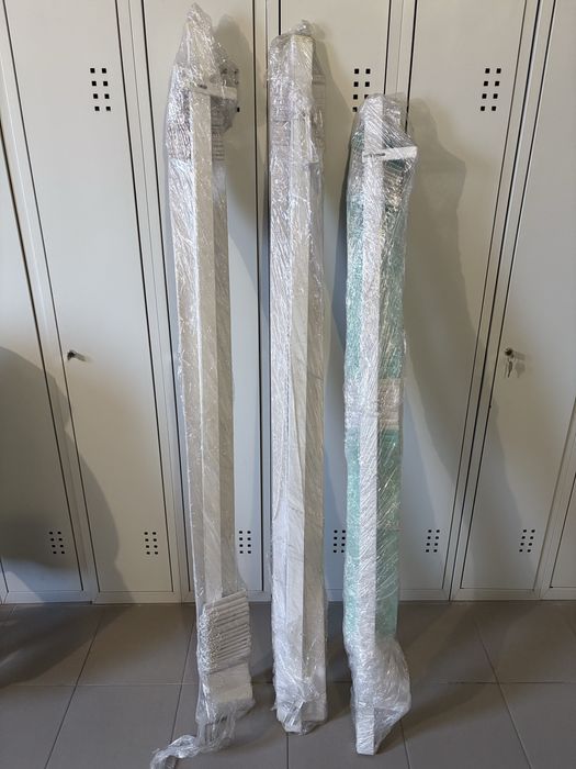 Жалюзі кімнатні, білі, зелені