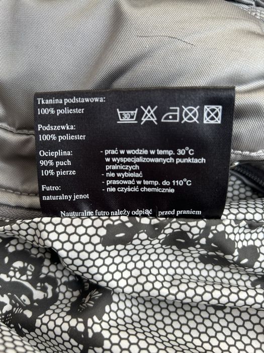 Puchowy płaszcz damski Vivero