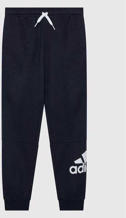 ADIDAS spodnie dresowe r.176 ( 15-16 Y) granatowe , bawełna BDB DRESY młodzieżowe