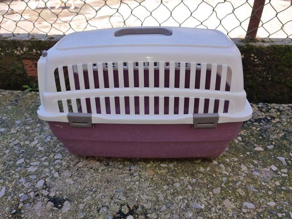 Transportadora pequena para animais cao gato etc