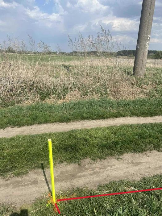 6 соток 690$/сот. електр. с.Лука, 17 км від Києва, р. Ірпень, розтроч.