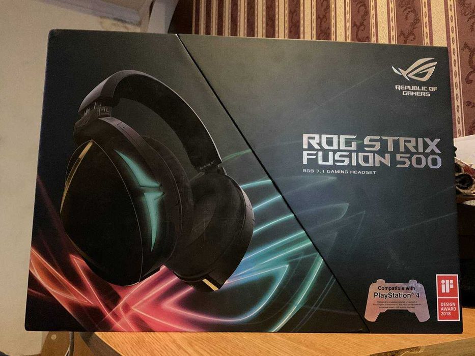 Наушники игровые Asus rog strix fusion 500