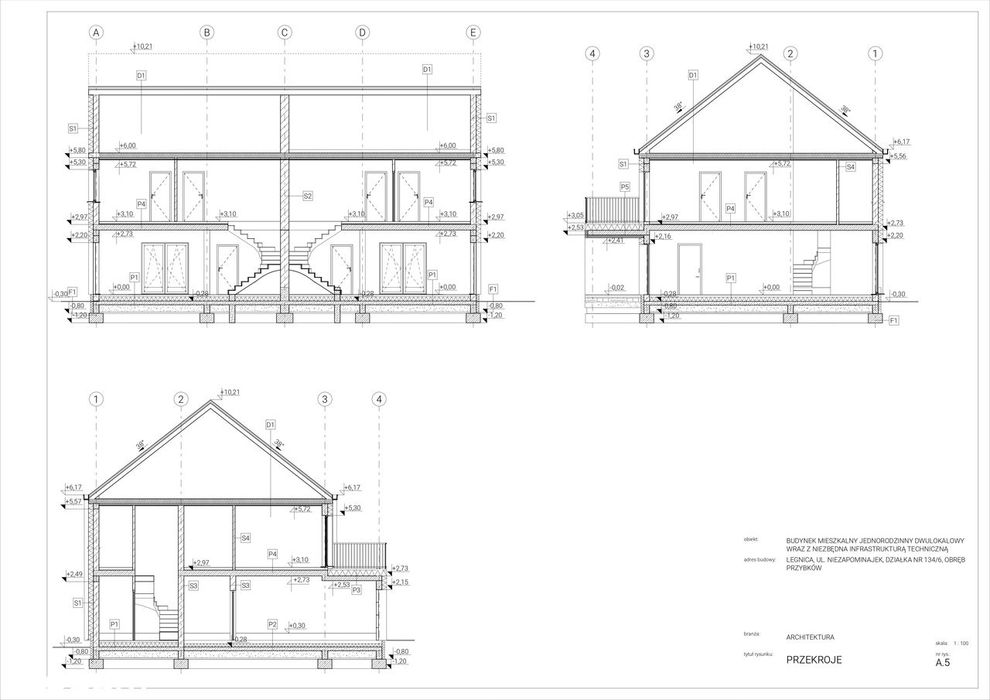 Nowoczesny dom z dużą działką | 136,49 m² | Legnica | Pompa ciepła