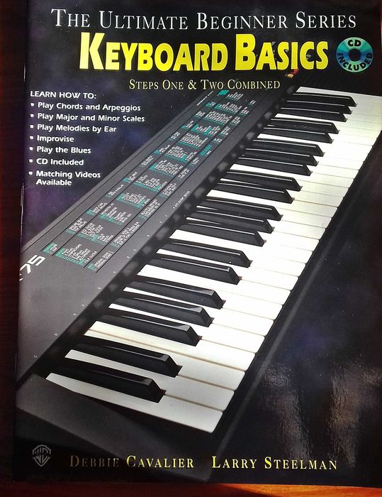 Cavalier e Steelman. Keyboard Basics Beginner Series Grande Incl porte