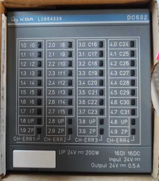 Moduł wejść DC532-KBA 1SAP240100R3001 ABB