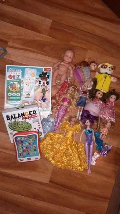 Lalki Barbie, gry planszowe dla dzieci