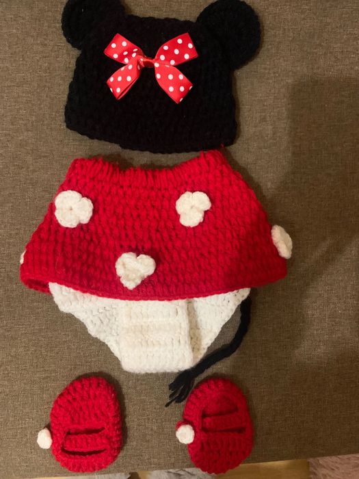 Набір  Міккі для фотосесії немовлят