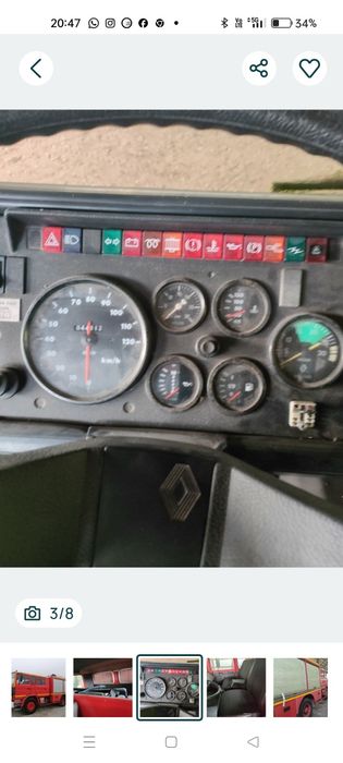 Straż pożarna Renault s-170