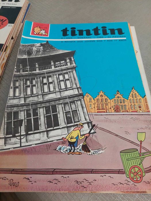 Revista Tintin – 4º Ano (1971) – lote grande (45 números)