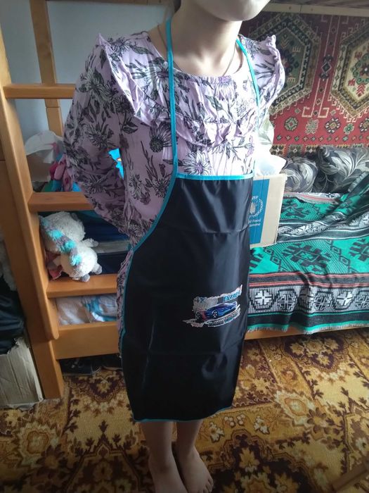 Фартук с нарукавниками для уроков труда