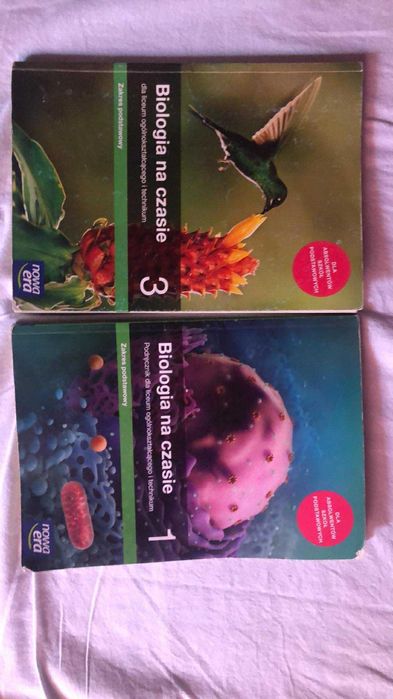 Podręczniki do biologii pdst. (lic/tech)