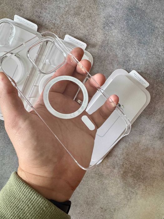 Чохол Clear Case MagSafe + Animation для iPhone 16 16 Pro Max Айфон