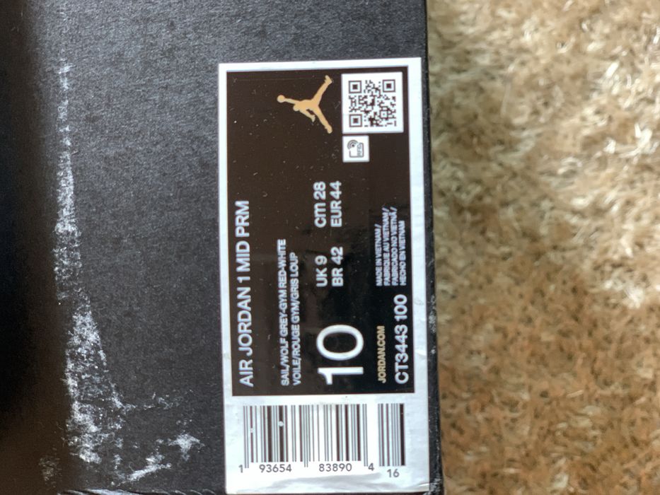 Jordan 1 SNS Tamanho 44