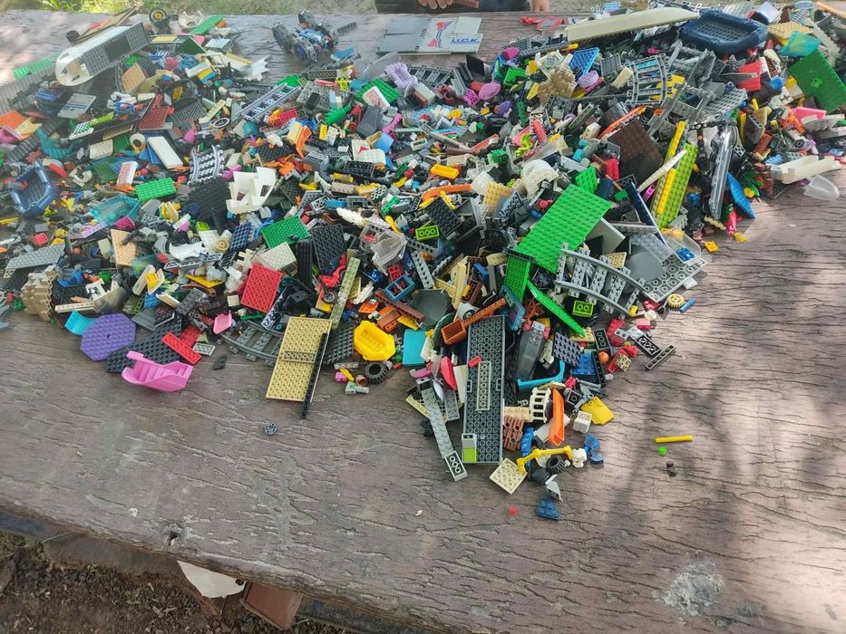 Великий набір вживаних деталей LEGO