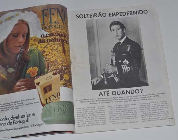 Revista Ela com o Rei Carlos III de Inglaterra