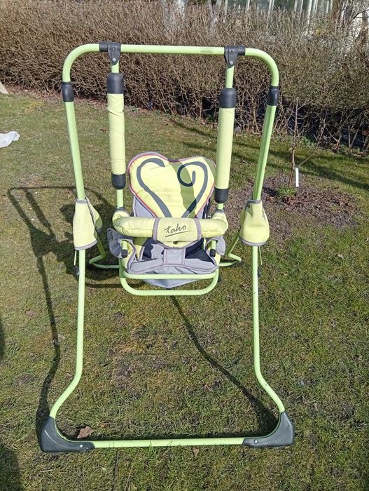 Huśtawka dziecięca  domowa ogrodowa wolnostojąca niemowlęca