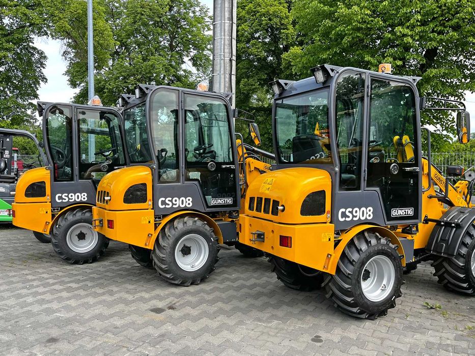 Miniładowarka silnik PERKINS Gunstig CS908 mini ładowarka 800kg 4x4