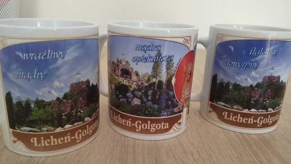 Nowy kubek z imieniem pamiątka z Lichenia