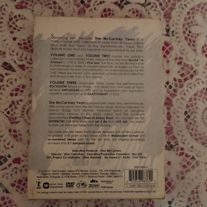 ДВД диск Paul McCartney - The McCartney Years