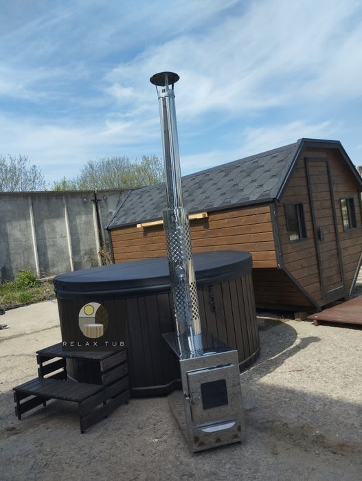 Спа купіль на дровах! Джакузі! Чан на дровах! Виробництво чанів! Офуро