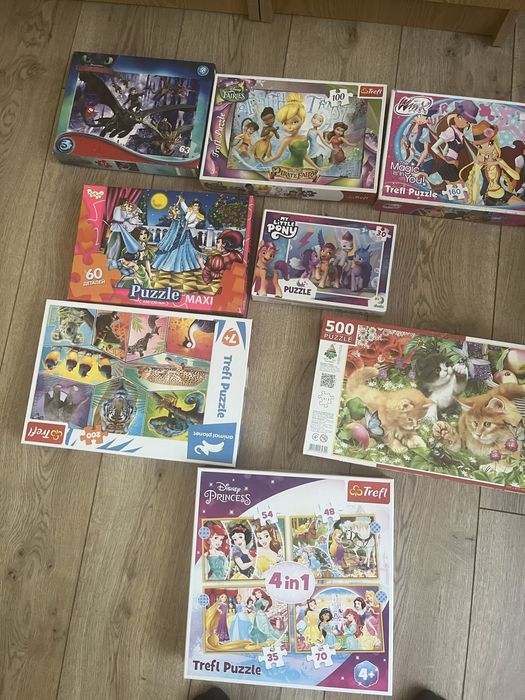 Іграшки пазли дитячі