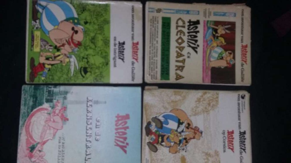 Osiem bardzo rzadkich starych unikatowyc komiksów lata 60 te-Asterix