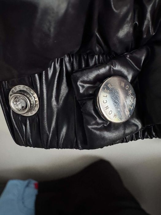 Kurtka zimowa pikowana połysk  Moncler roz XL