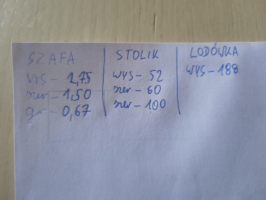 Szafa szafka zabudowa