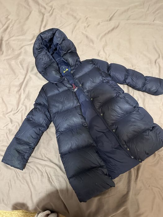 Плащ пуховий Ralph lauren для дівчинки зимовий