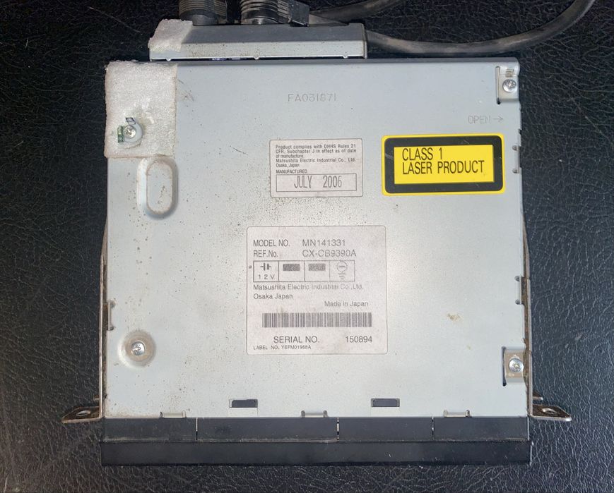 6-дисковий CD-чейнджер Panasonic