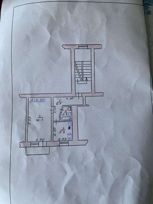 1К Філармонія, ремонт простий, ЦІНА НИЗЬКА
