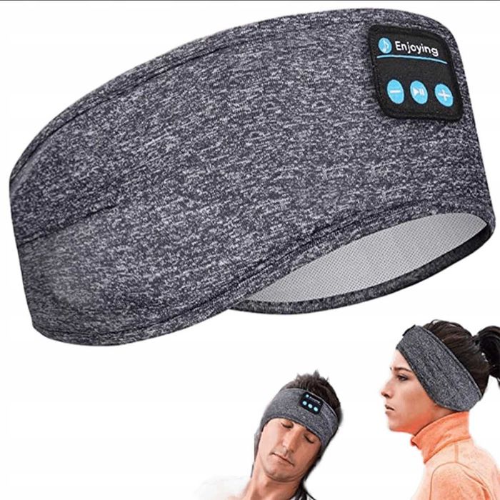 OPASKA BLUETOOTH TRENINGOWA/ na głowę uszy oczy do spania bezprzewodwa