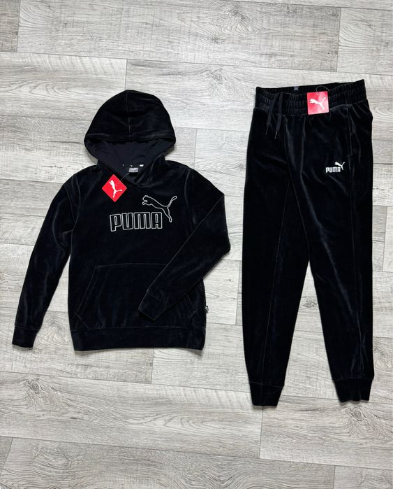 Жіночий велюровий костюм puma