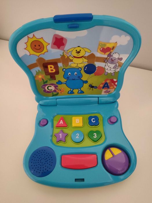 Zabawka edukacyjna Mój pierwszy laptop Hipcio Smily Play 8070