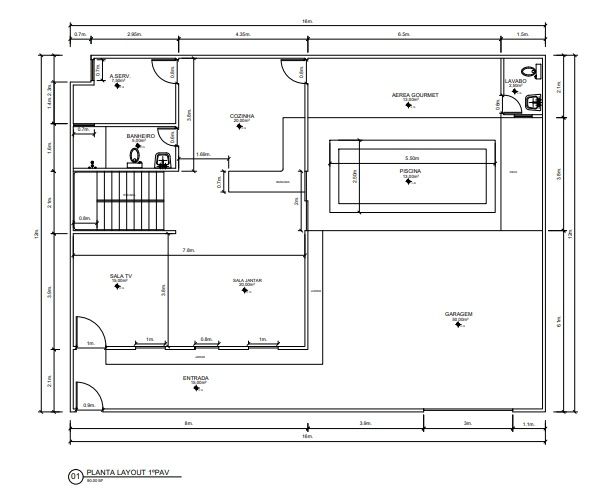 Planta baixa - fachadas - planta humanizada - projeto de instalação -
