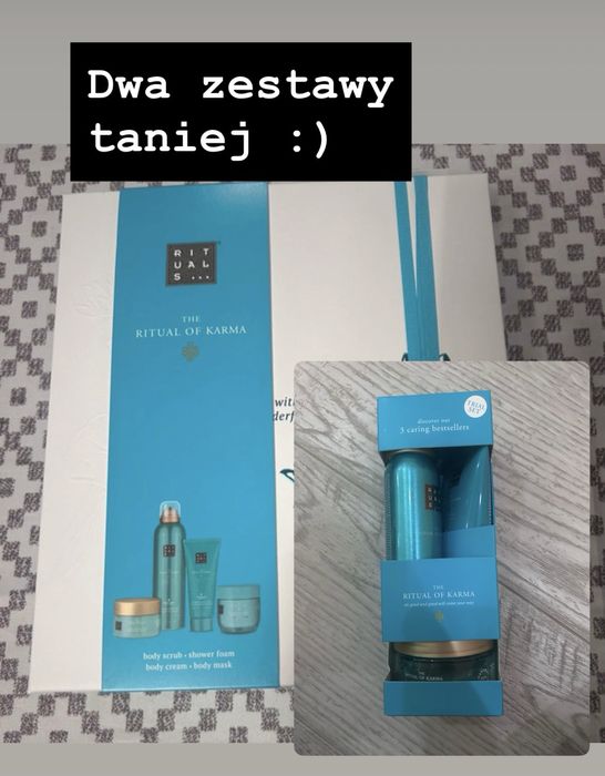 Sprzedam 2 zestawy Rituals M oraz S